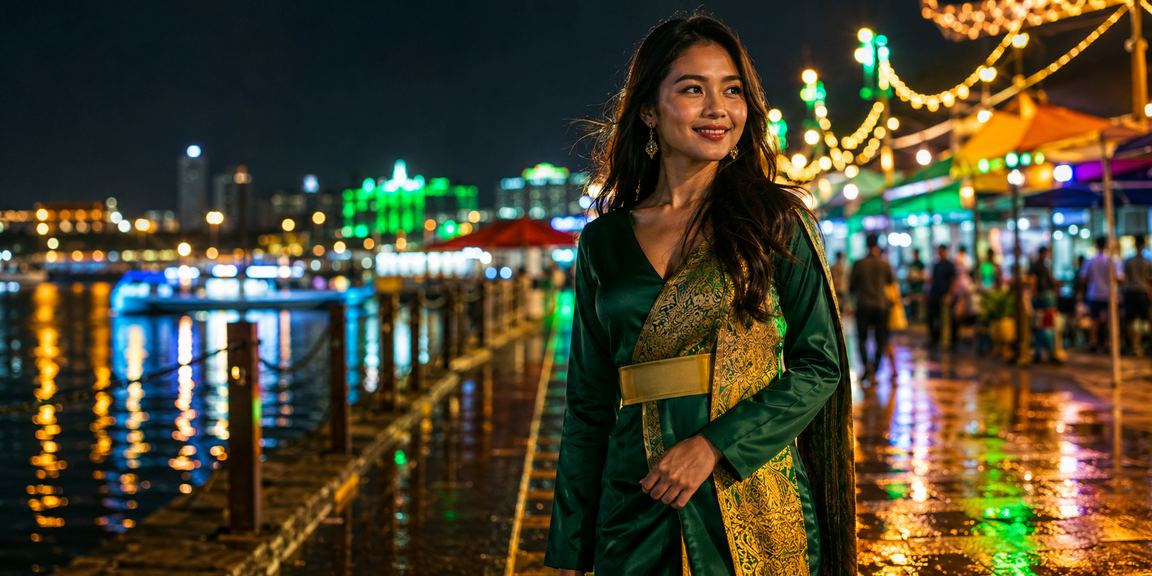 Suasana kasino hiburan malam dalam talian dengan gaya Malaysia yang mewah