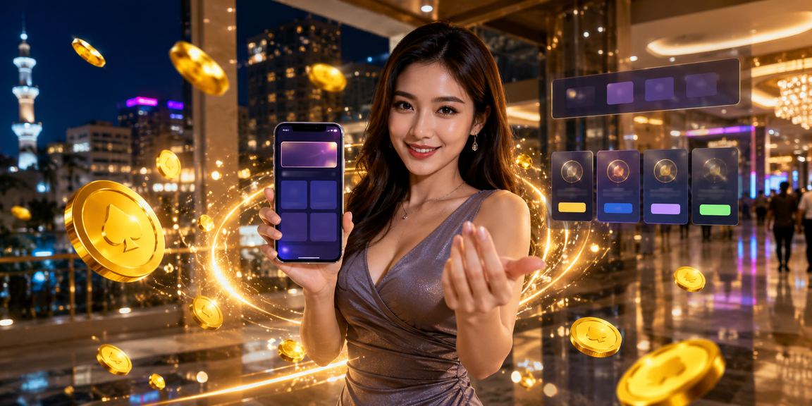 Aplikasi kasino dengan permainan Baccarat dalam gaya Malaysia di Selangor